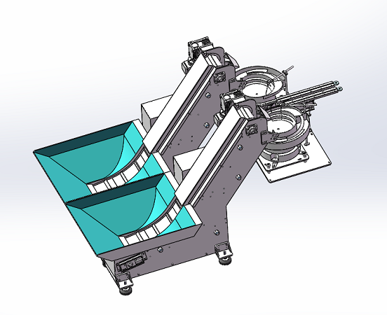 提升送料机提升机设计图-1