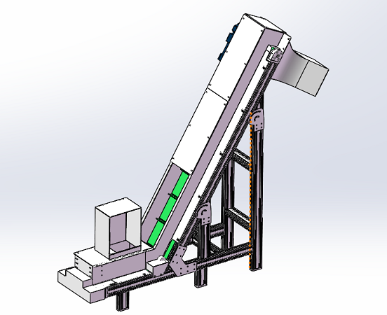 提升送料机提升机设计图-2