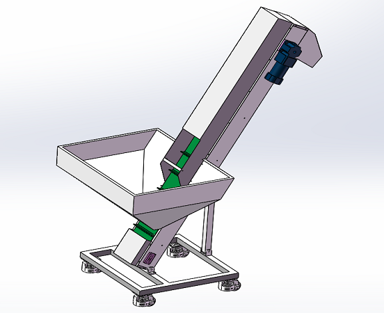 提升送料机提升机设计图-3